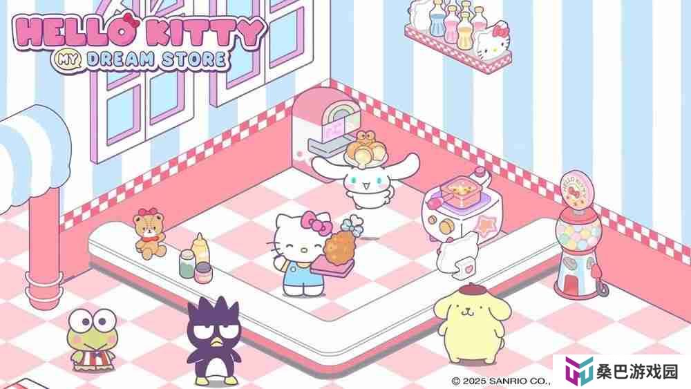 《Hello Kitty My Dream Store》于双平台推出 和可爱的三丽鸥角色们找回闪耀梦想和欢笑