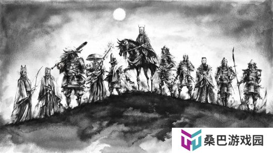 《刺客信条：影》水墨画风格海报 很神秘很威严