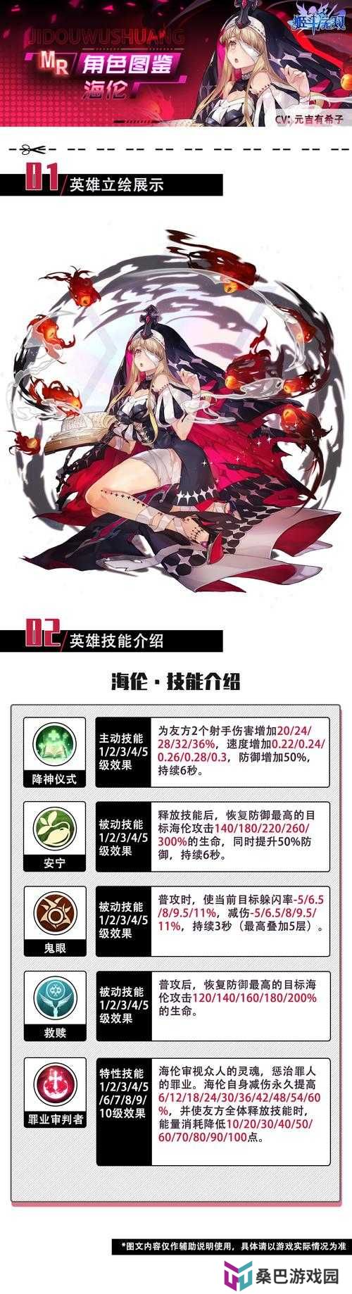 姬斗无双各位置角色培养推荐