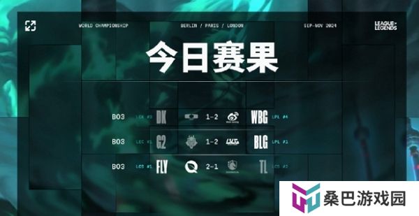 英雄联盟2024全球总决赛瑞士轮第九日赛果一览 多只队伍晋级