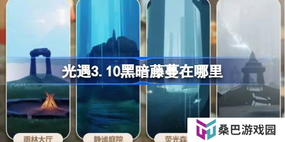 光遇3.10黑暗藤蔓在哪里-光遇3月10日染料位置攻略