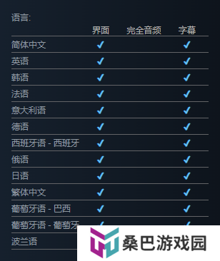 《inZOI》支持语言介绍
