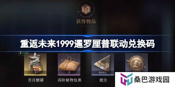 重返未来1999暹罗厘普联动兑换码是什么-暹罗厘普联动兑换码一览