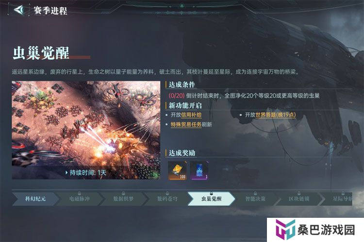 群星纪元--游戏玩法--赛季进程