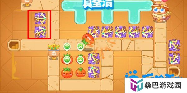 《保卫萝卜4》法老归来第111关通关攻略
