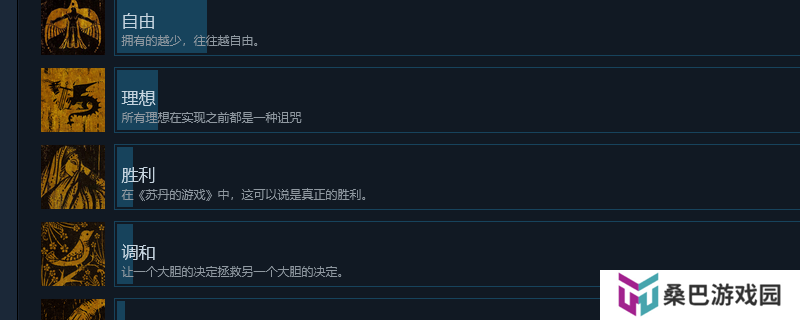 《苏丹的游戏》全成就攻略分享