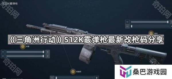 三角洲行动S12K霰弹枪怎么改-S12K霰弹枪最新改枪码分享
