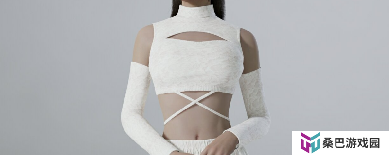 《inZOI》镂空印花吊带衫短裙服装分享