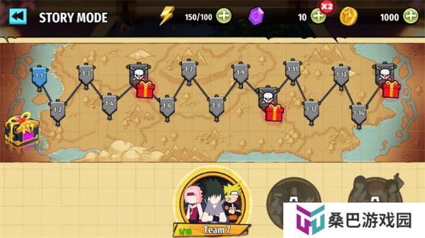 火柴人忍者3v3竞技场